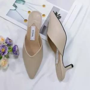 [다잇템] 여성 일상 힐 샌들힐 오피스 포인티드 복장 슈즈