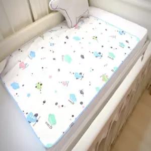 좁쌀이불 신생아 이불 유아용 태열 방지 방수패드 2장 45cmX60cm