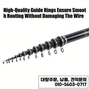 3.6m-7.2m 낚싯대 60T 고탄소 섬유 텔레스코픽 바다/캐스팅 해안 및 담수 낚시에 적합합니다.