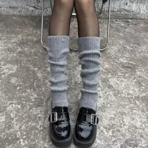 니트 레그 토시 밀림방지 뒷꿈치 고리 디자인 겨울철 포근한 패션