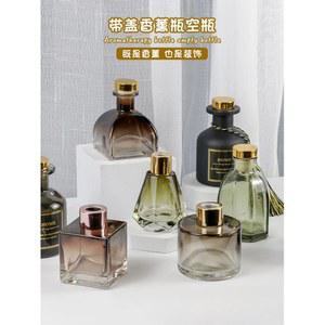 100ML 향수 병은 오일 세트 등나무 정화 공기 스틱을 사용