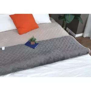 양면 2가지색 퀸사이즈 거실바닥 극세사 전기장판 국내여행 난방기 초겨울 차박 캠핑용품