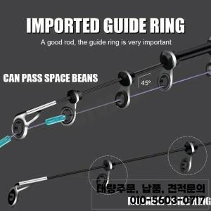 2.7m-7.2m 낚싯대 고강도 60T 카본 초경량 텔레스코픽 서프캐스팅 스피닝 록 해안 바다 낚시 민물