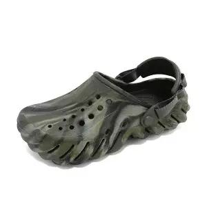 [크록스] 에코 마블 클로그 샌들 슬리퍼 올리브 208454-3N4