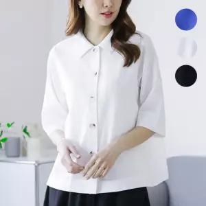 [~2XL] 인견 러프 블루종 자켓 빅사이즈 엄마옷 마담룩 3종 택1