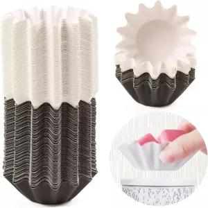 향 왁스 전기 워머 플러그인 캔들 멜터 및 버너용 멜트 라이너 재사용 누수 방지 트레이(블랙 50개 +