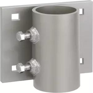 도크 브래킷 하드웨어 고정 사이드 레그 파이프 홀더 폴용 헤비 듀티 포스트 슬리브 3/8인치 캐리지 볼트용