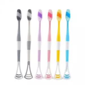 칫솔과 혀 클리너 구강 위생 치아 혀 관리 양치 도구 UUN9+2BTc