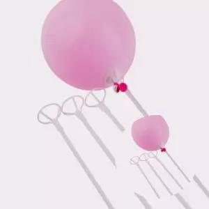 행사장식소품 파티룸 풍선스틱 컵막대 80cm x 10개세트 풍선대 이벤트홀 어린이집 풍선꽂이장식대