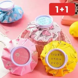 어린이 여름 휴대용 얼음주머니  냉온찜질팩 스포츠  1+1