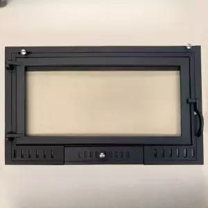 장작 난로용 유리문 내열 불문 난로문 손잡이 화목난로 고온 스타일