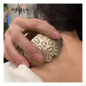 명성유기 유기 엠보일구형괄사(한손형) 1p 243373