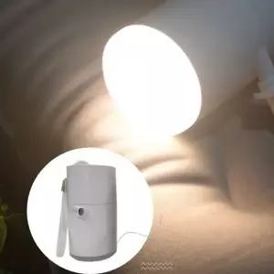 충전식 에어펌프 LED랜턴 SMART에어펌프 화이트 충전식