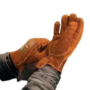 캠핑작업 바이크 소가죽 OZERO 보호장갑 L사이즈 캠핑작업