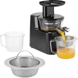 나마 J2 콜드 프레스 착즙기용 펄프 스트레이너 보조 미세 필터 교체 액세서리 304 스테인리스 스틸