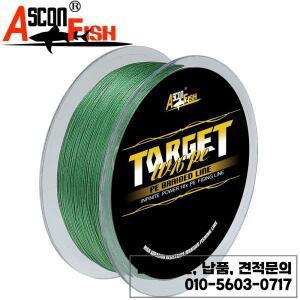 Ascon Fish 16 가닥 땋은 낚싯줄 300m 코드 낚시 Capr Braids Multifilament Line20-500LB 녹색