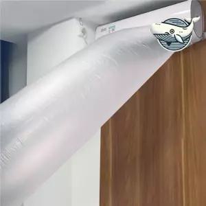 에어컨 바람유도 비닐 튜브 10M 냉방효과 nJt9+8quP