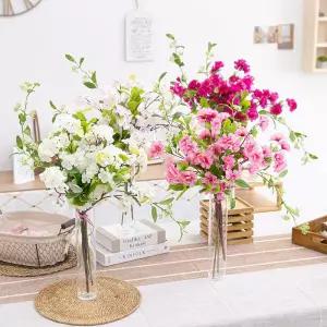아트박스/플라워트리 대형 진달래 벚꽃 조화 화병 봄 set 70cm 장식 소품