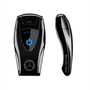 차키 모양 벤츠 라이터 플라즈마 USB 충전식 전기 터보