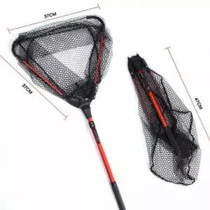 뜰채 민물 해루질 랜딩넷 낚시 바다 휴대용 삼각 접이식