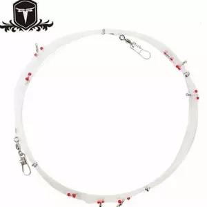 바다 기둥줄 갈치 낚시 수작업 채비 선상