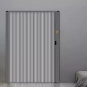 미닫이문 커튼식 화장실 침실 주방 접이식 공간분리 홀딩도어 폴딩도어 자바라문 방풍