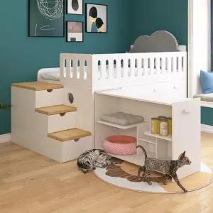 디모와 벙커침대책상 이층침대 벙커 학생