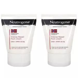 [셀러허브]뉴트로지나 풋크림 56g2개 발 각질 연화제 뒤꿈치 갈라짐 연 고 로션 x2SET(SH) (S46607779)