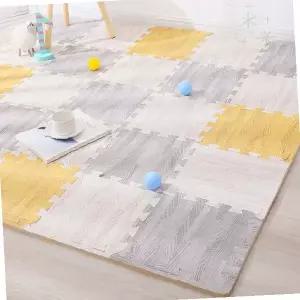 거실 아이방 바닥 보호 이브이에이 조립식 퍼즐 매트 층간 소음 방지 안전 놀이방