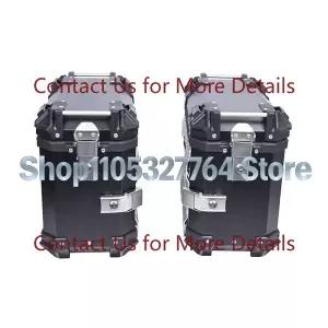 스포츠 바이크 오토바이 사이드 박스 X 엠보싱 38L 방수 및 충돌 방지 트렁크