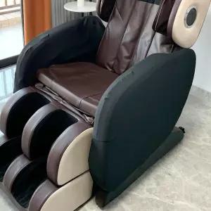 CEUGS 전신 시아츠 마사지 의자 팔 커버 2개 세탁 가능한 신축성 원단 팔걸이 탈착식 슬립 블랙 3개