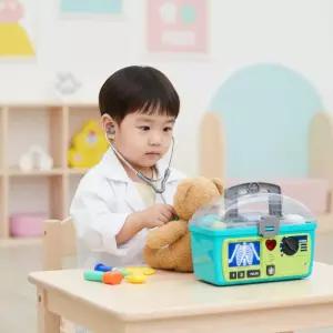 레드박스 엑스레이 병원놀이 가방 환자 치료 의사놀이 왕진 진료도구 휴대용 장난감 세트