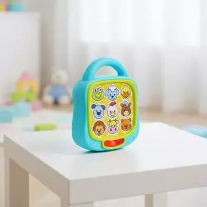 레드박스 동물울음소리 터치패드 뮤직박스 음악놀이 인지 감각발달 멜로디 장난감 아기 유아
