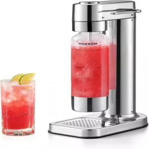 탄산수 제조업체 탄산음료 스트리밍 기계 1L 병 포함 모든 스크류 인 60L CO2 제조업체(포함되지 않음)와