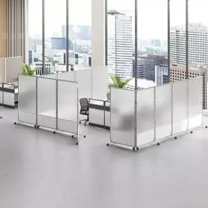 이동식 파티션 가벽 칸막이 철제 가리개 접이식 타공