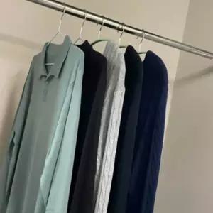 압축봉 80-140cm 틈새 행거 무타공