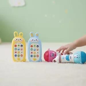 캐스B 플레이 0-1세 말놀이세트 멜로디폰 씽씽 마이크 소리나는 사운드 장난감 영유아