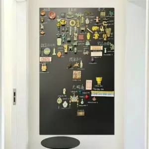 여행 마그넷 보드 관광지 데코 대형 자석판 세계 기념품 냉장고