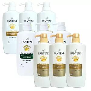 팬틴 샴푸 컨디셔너 750ml 3개 / 극손상케어/엑스트라볼륨