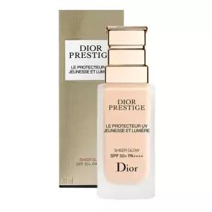 백화점 디올 프레스티지 르 프로텍터 UV 쥬네스 에 뤼미에르 쉬어 글로우 유통기한 설명참조