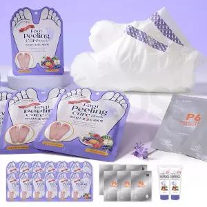 인스탐스 풋 필링 케어 발꿈치 발뒤꿈치 갈라짐 발 발바닥 굳은살 각질 제거 팩 풋보습 크림 2세트