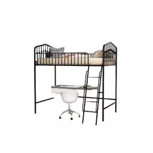 성인벙커침대 철제프레임 자취 오피스텔 기숙사 철제 침대 벙커침대 프레임 공간활용