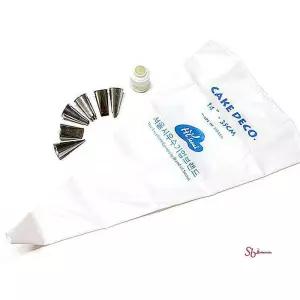 GF 소형 6종세트 생크림짤주머니 모양깍지 케이크nop841