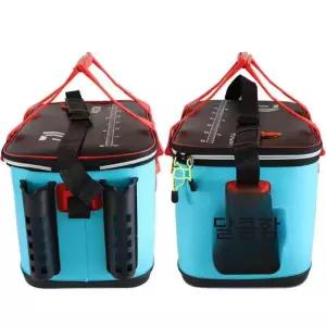 물고기가방 지렁이통 하드 조과통 두레박 낚시 다기능 크릴백