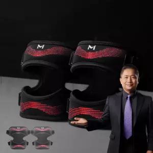 김문호 2번 잡는 무릎팔팔 엘라스토머 등산 러닝 이중 스트랩 슬개골 무릎 무릅 보호 밴드 보호대 1세트