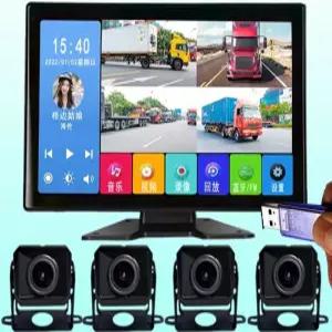 대형트럭 블랙박스 전후면 녹화 쿼드 듀얼 24V 카메라
