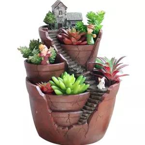 유니크한 다육식물 화분 선반 다육이 미니 항아리 인테리어 식물 다육