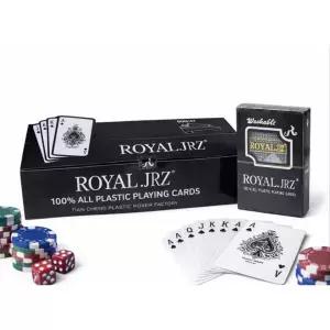 JRZ 로얄카드 블랙 트럼프 카드 사기방지 12개 (한박스)