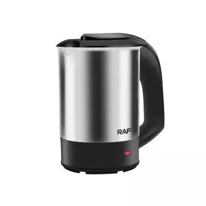 미니 전기 주전자 차 커피 스테인레스 스틸 1000W 휴대용 여행 물 보일러 냄비 0.5L 호텔 가족