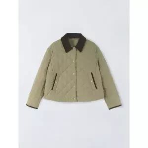 [앤클라인]다이아 퀼팅 배색 자켓 E5HW080_P409745091